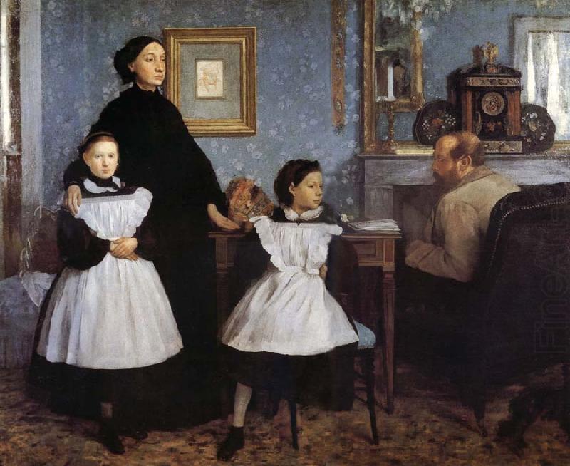 Edgar Degas Belury is family china oil painting image